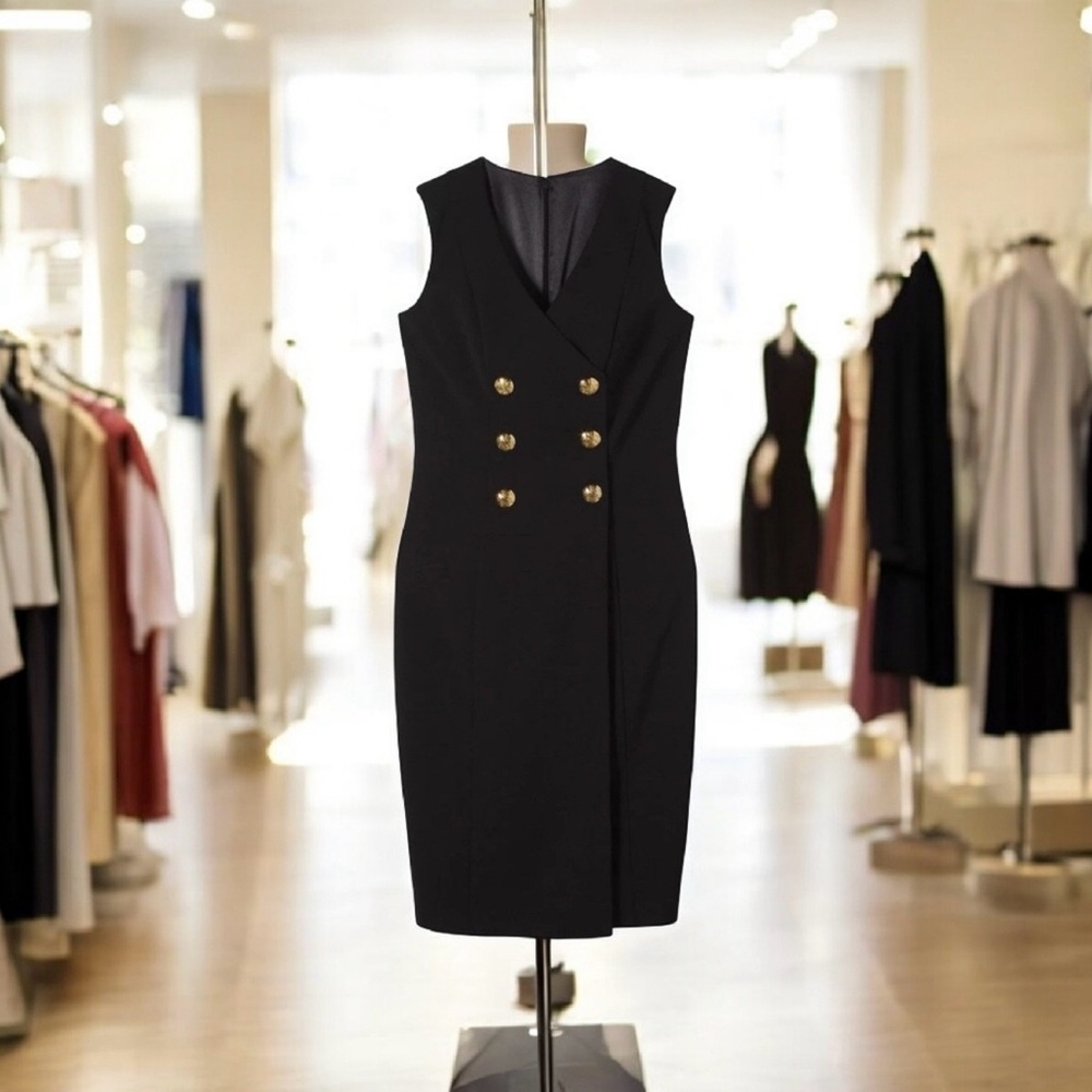 White House Black Market Black Dress